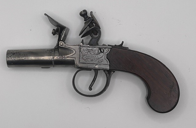 BOXLOCK FLINTLOCK PISTOLS